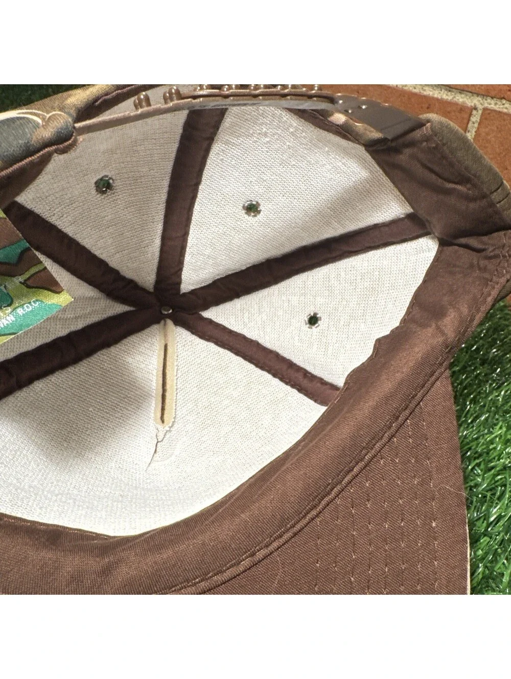 VTG 90’s Shippers Paper Products Co. Camouflage Snapback Hat
